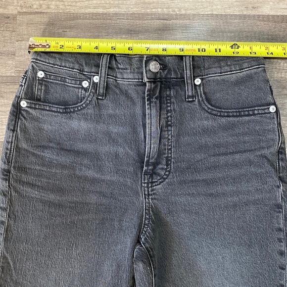 Madewell The Perfect Vintage Jean in Cosner Wash: Knee-Rip Edition size 25 - Picture 4 of 16